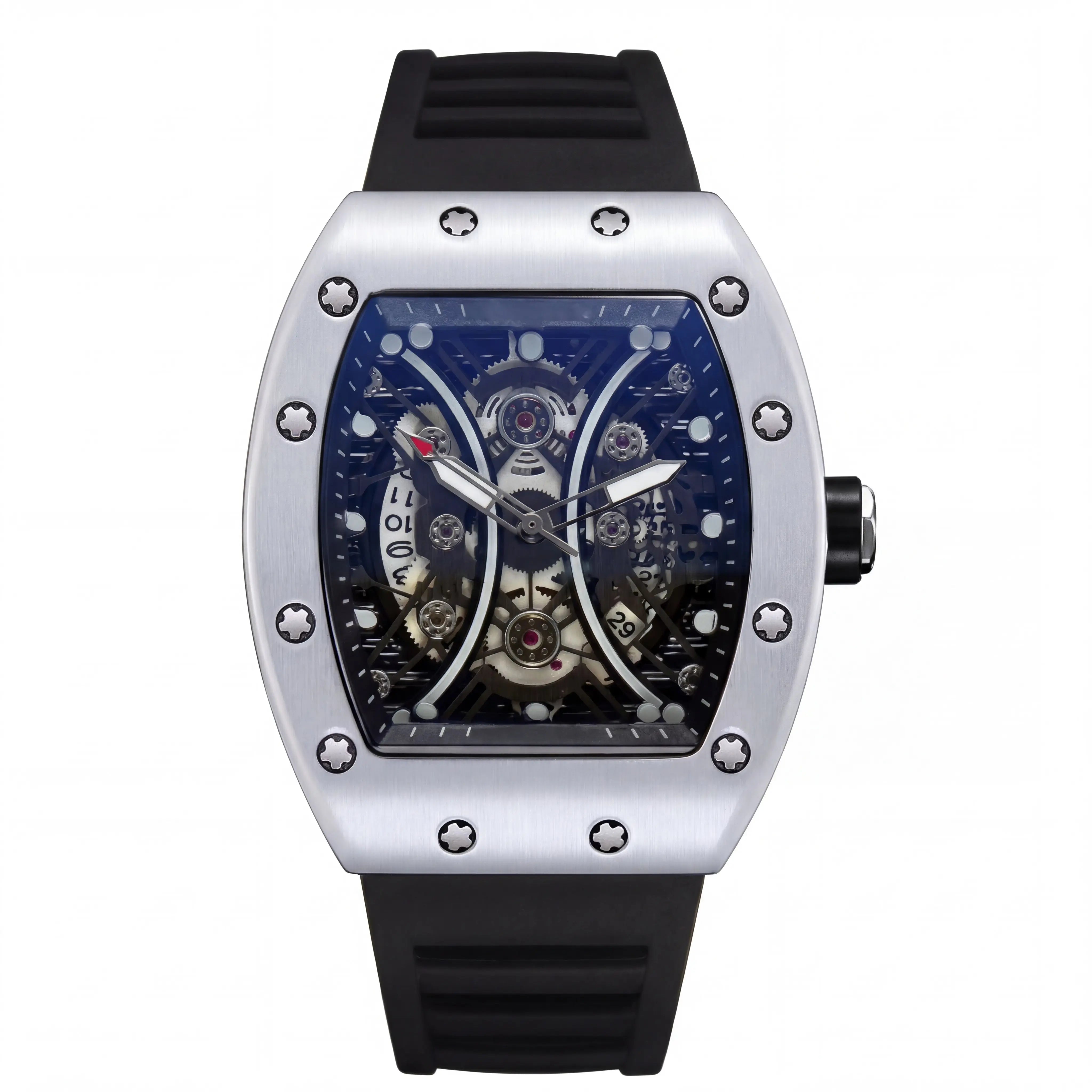 Lorvian Velocity X Pro | Silver Skeleton Black